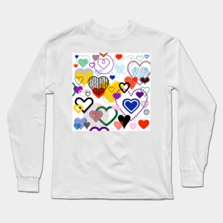 HEARTS Long Sleeve T-Shirt